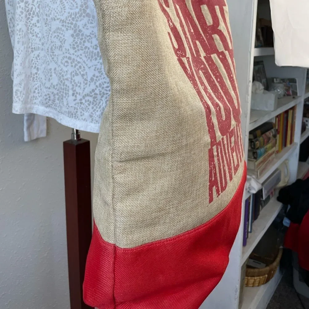 Extra Large Start Your Adventure Tote EUC